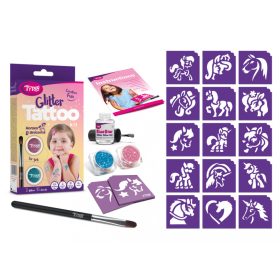 TyToo Lovak és Unikornisok Csillámtetoválás szett