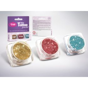   TyToo: csillámpor szett 3 x 2,5 ml Pezsgő, Lazac, Azúrkék