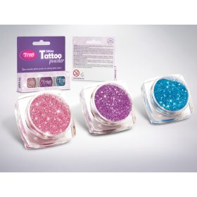   TyToo csillámpor szett 3 x 2,5 ml Babarózsaszín, Világos mályva, Türkizkék