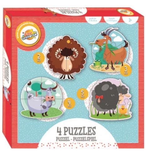 Farm forma puzzle szett