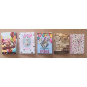 Ajándékkisérő kártya, többféle