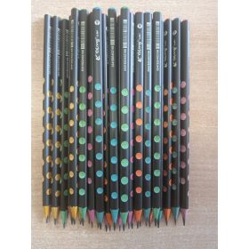 Grafitceruza fekete/neon színek