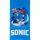 Sonic a sündisznó Fast Lane fürdőlepedő, strand törölköző 70x140cm (Fast Dry)