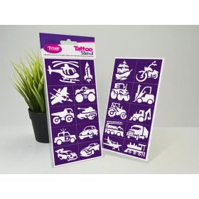 Vehicles - Járművek sablon szett