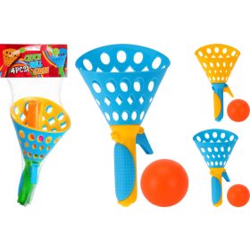 Labdakilövő játékszett hálóban