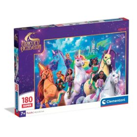   Unikornis Akadémia Rainbow Valley 180 db-os puzzle Clementoni 