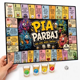 Vicces Ivós Társasjáték Felnőtteknek - Pia Párbaj 