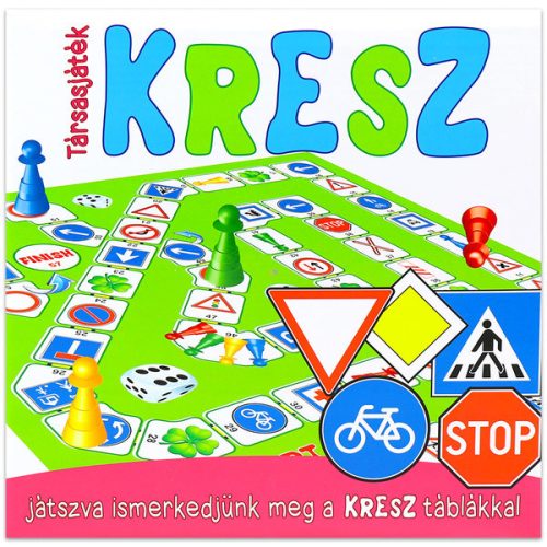 Kresz társasjáték - Kresz táblák