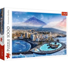   Trefl 1000 darabos puzzle csomag, Tenerife városa, Spanyolország