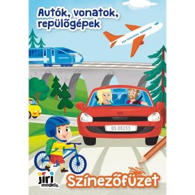 Kifestő A5 Autók, vonatok, repülőgépek