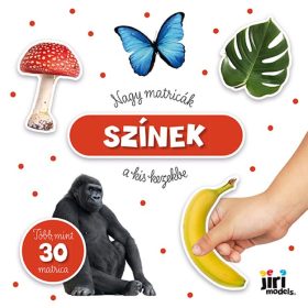 Nagy matricák kis kezeknek Színek