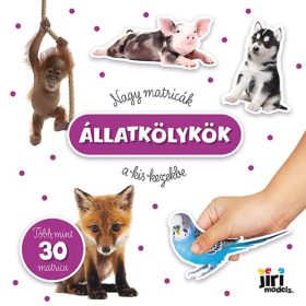 Nagy matricák kis kezeknek Állatkölykök