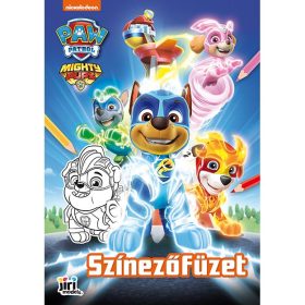 Kifestő A4 Mancs őrjárat kék