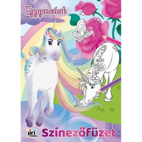 Kifestő A4 Egyszarvúak