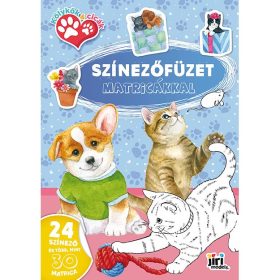 Kifestő A4 matricákkal Kölykök és cicák