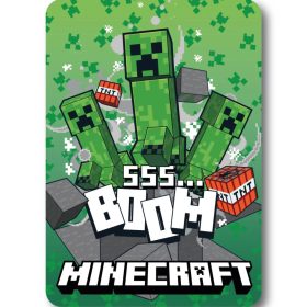 Minecraft SSS Boom polár takaró 100x140cm 
