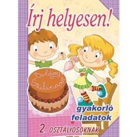 Írj helyesen! 2. osztályosoknak - gyakorló feladatok