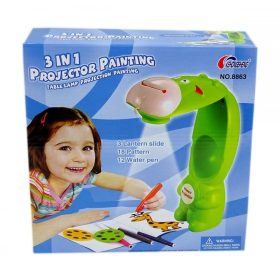 Projektor csomag - elemes - dobozban