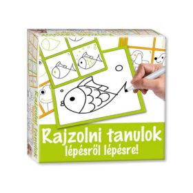 Rajzolni tanulok állatos fejlesztő játék