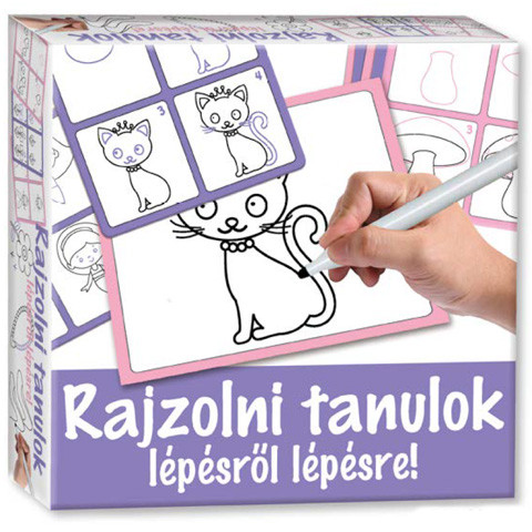 Rajzolni tanulok lépésről lépésre - cicás