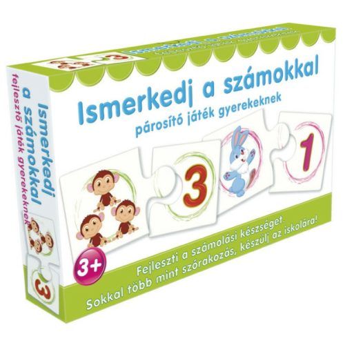 Ismerkedj a számokkal párosító játék