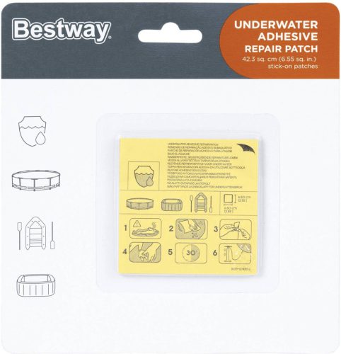 Bestway 62068 Extra erős 10 darabos javítókészlet
