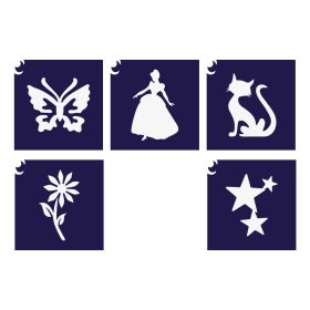 TyToo kislányos mini sablon szett 5 db