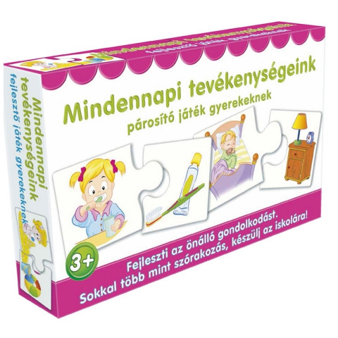 Párosító játék - Minden napi tevékenységeink