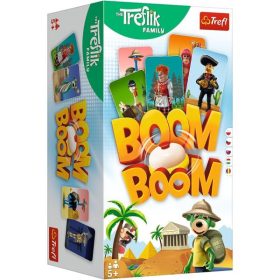   Trefl: Boom Boom - Treflik's Family ügyességi és logikai társasjáték