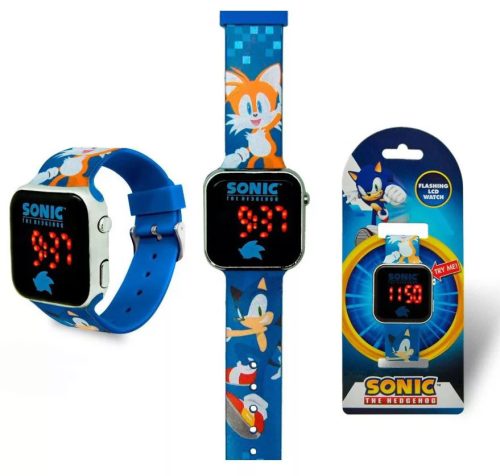 Sonic a sündisznó Prime digitális LED karóra 