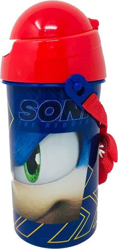 Sonic a sündisznó kulacs, sportpalack 500 ml 