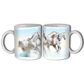 Bögre 3 dl - Fehér lovak