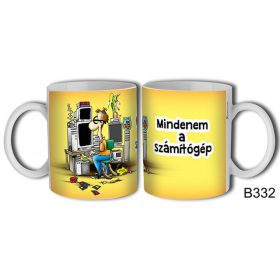 Bögre 3 dl - Mindenem a számítógép