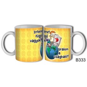 Bögre 3 dl - Internet függő vagyok!