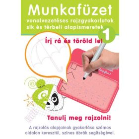   Írj rá és töröld le! Munkafüzet - Vonalvezetéses rajzgyakorlatok