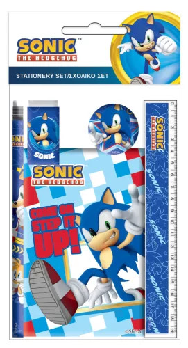 Sonic a sündisznó írószer szett 5 db-os 