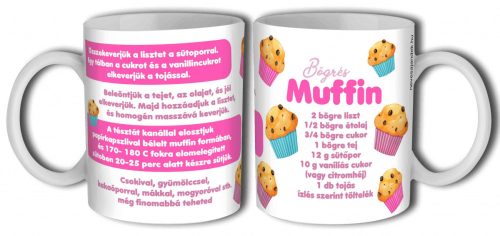 Bögre 3 dl - Bögrés muffin recept