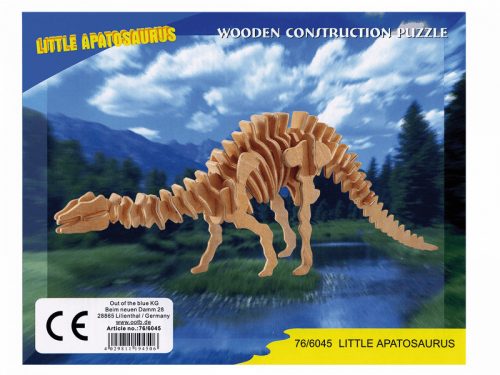 3D Fapuzzle dínók - Little Apatosaurus 