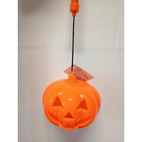 Halloweeni világító nevető tök