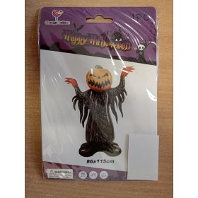 Halloween fólia lufi - álló tök 115 cm