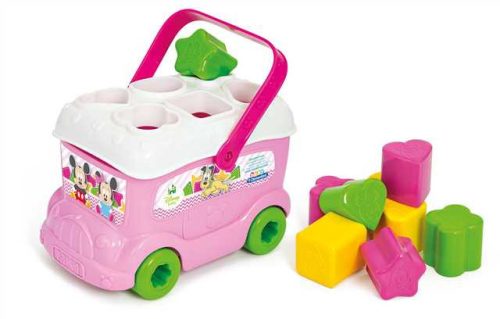 MINNIE SHAPE SORTER BUS - Clementoni 