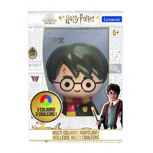 Harry Potter 3D-s színváltós éjjeli lámpa, 13 cm