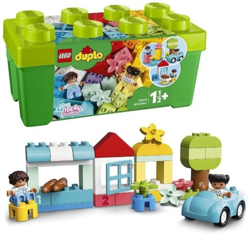 LEGO® DUPLO® Classic: Kezdő kockakészlet dobozzal 10913