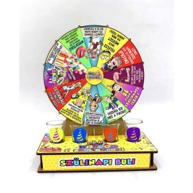   Szerencsekerék Ivós Társasjáték – Szülinapi Buli – Alkoholos Társasjáték