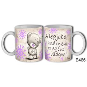 Bögre 3 dl - A legjobb tanárnéni macis