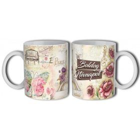 Bögre 3 dl - Boldog Névnapot – Névnapi ajándék