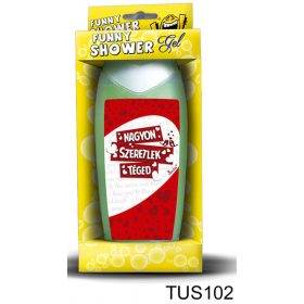 Nagyon szeretlek táblás – Tusfürdő