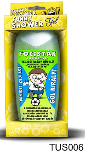 Tusfürdő 300 ml - Focisták tusfürdője