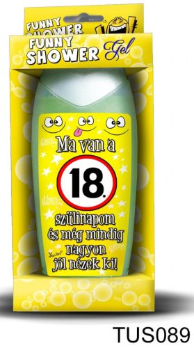 Tusfürdő 300 ml - Ma van a 18. szülinapom!