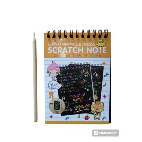 Képkarcoló notesz 14x10 cm